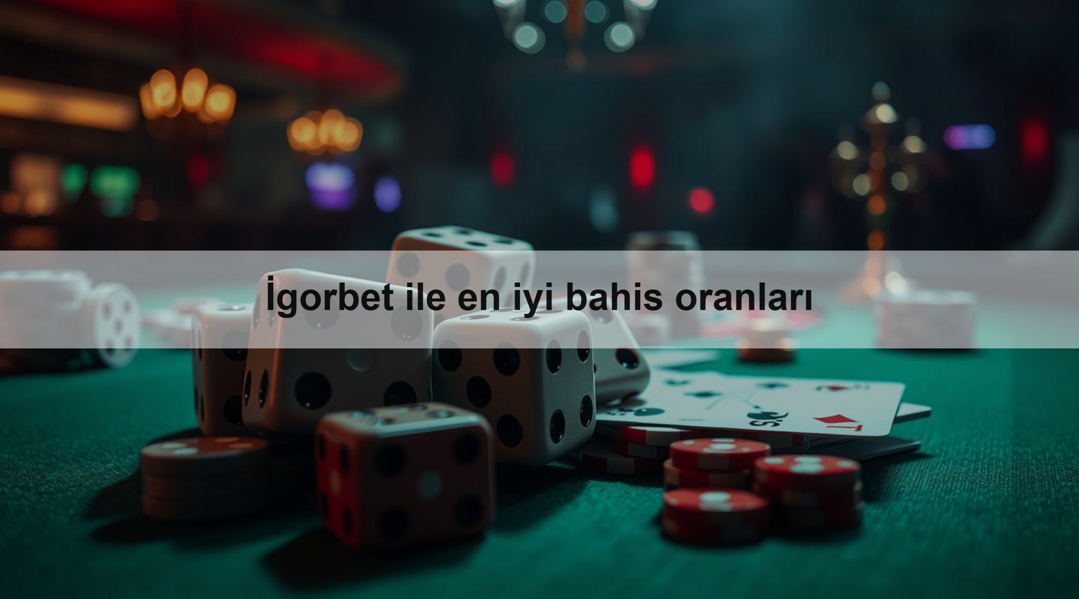 İgorbet ile en iyi bahis oranları 1 İgorbet ile en iyi bahis oranları