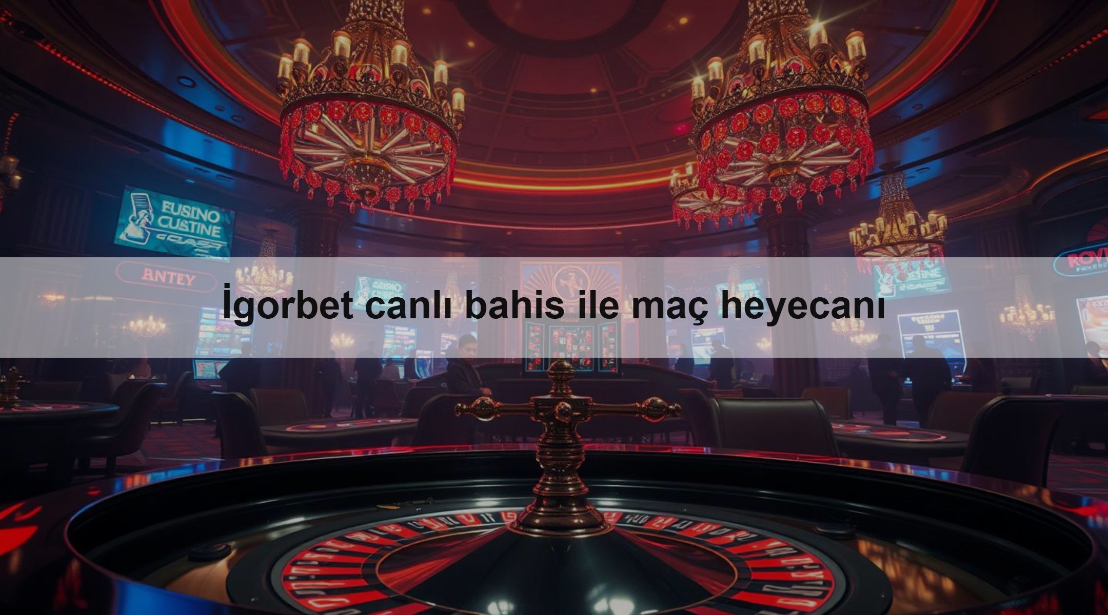 İgorbet canlı bahis ile maç heyecanı 1 İgorbet canlı bahis ile maç heyecanı